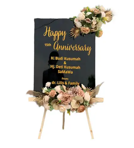 Papan Bunga Akrilik Rawapanjang